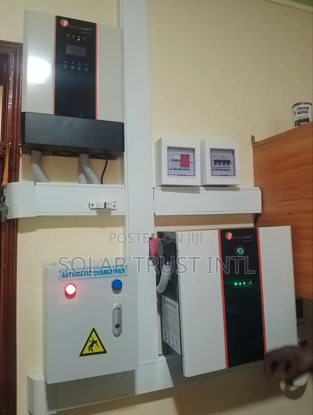 Hybrid Solar System of 3kva/24v
