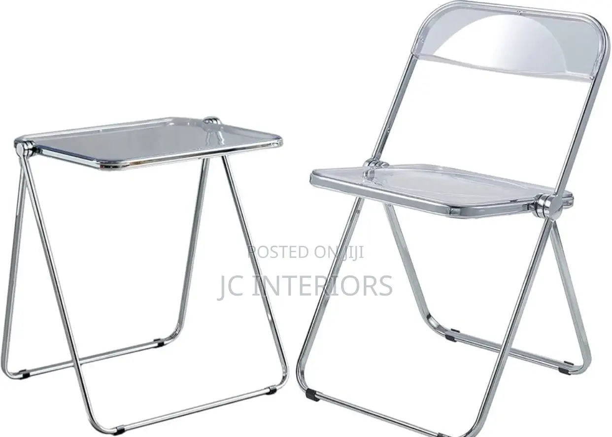 Acrylic Unbreakable Table and Chair