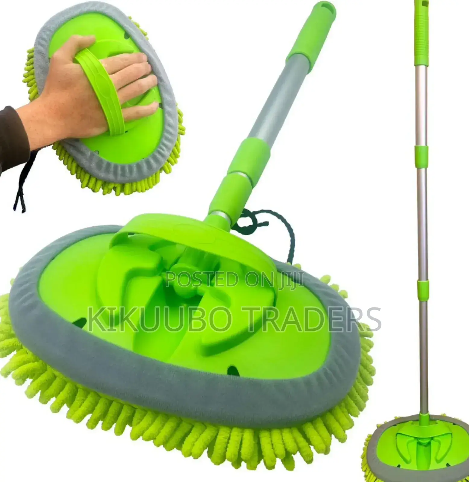 Extendable Pole Multifunctional Car Mirror Cleaning Brush