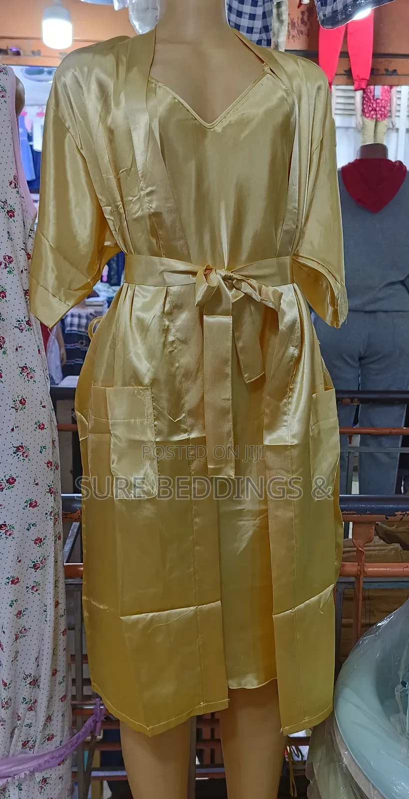 Simple Silk Night Dresses