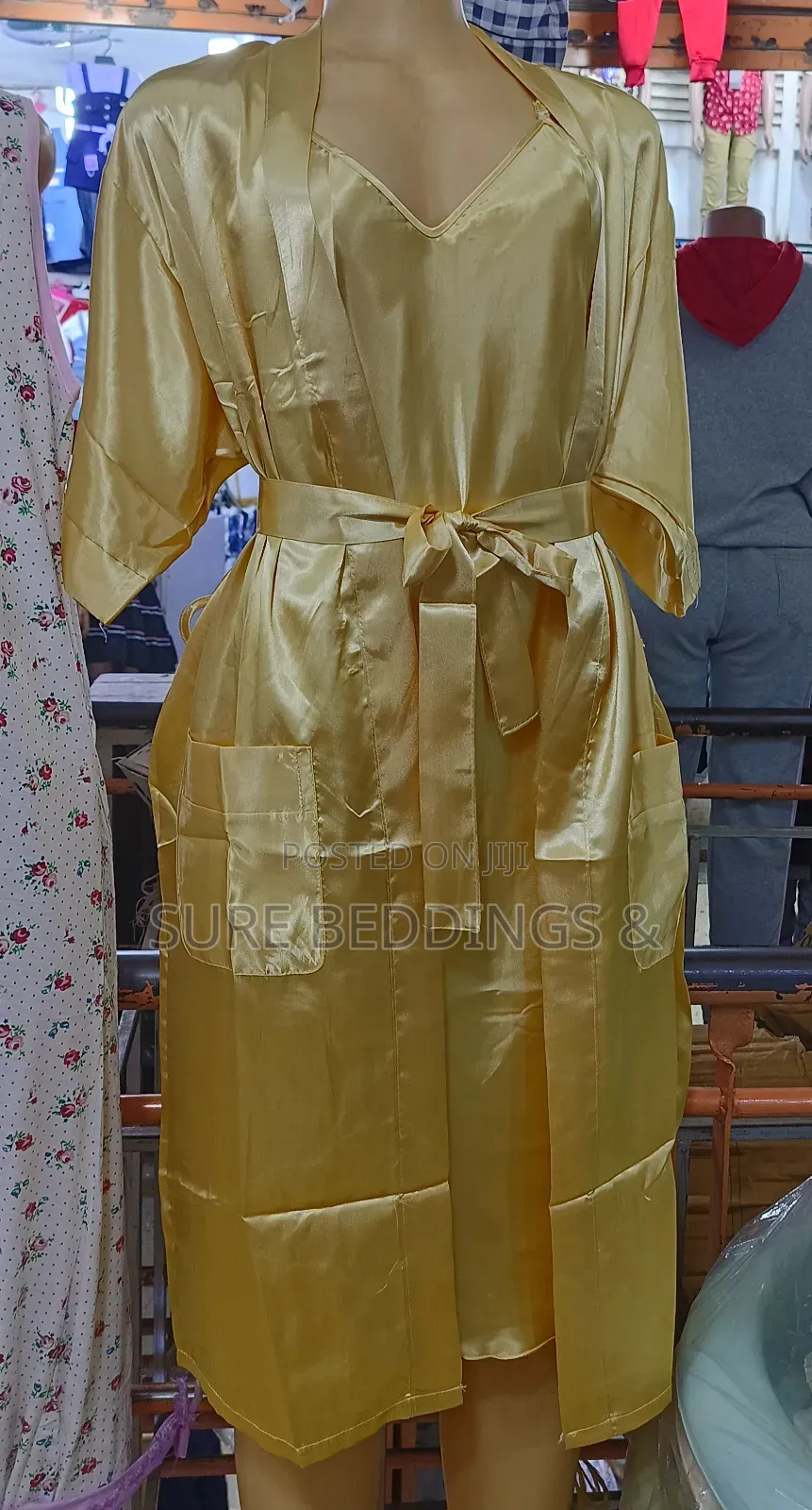 Simple Silk Night Dresses