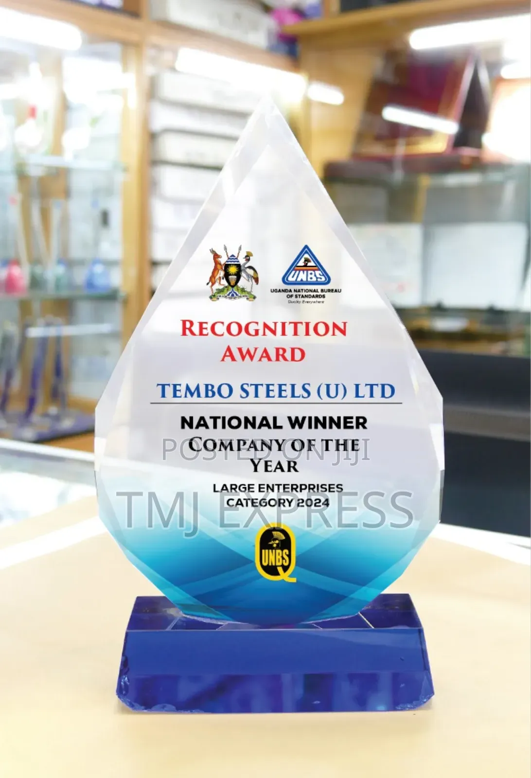 Glass Plaques or Awards