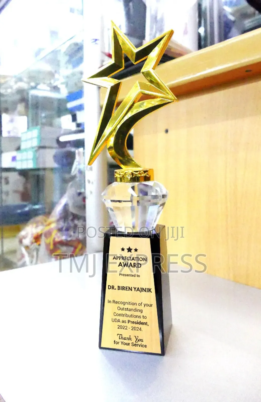 Glass Plaques or Awards