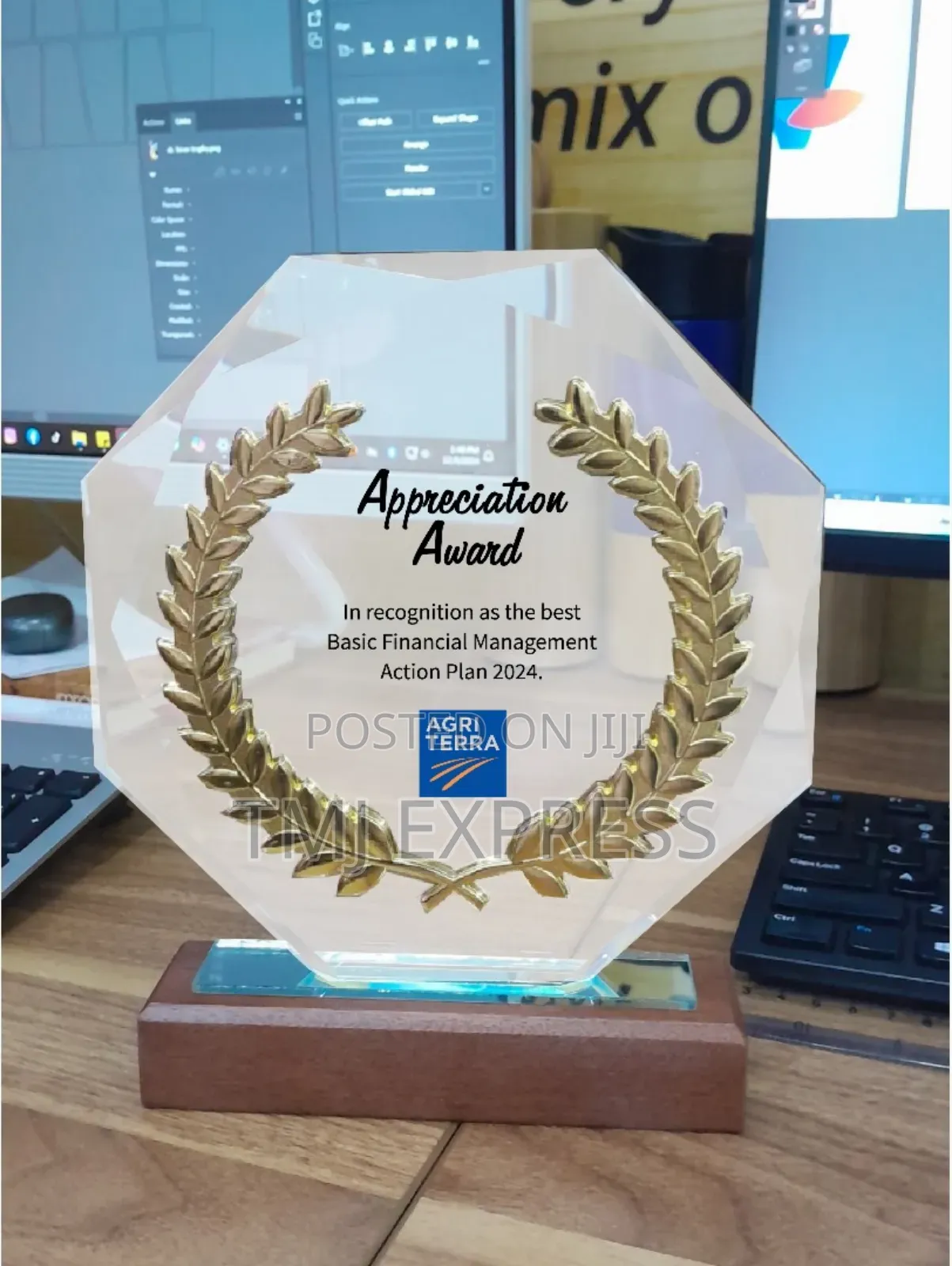 Glass Plaques or Awards