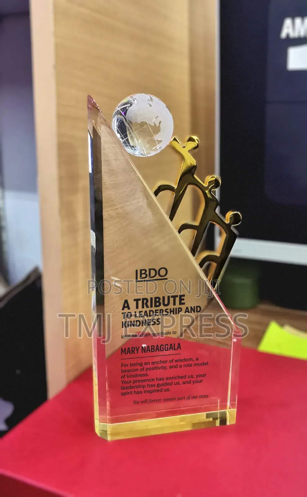 Glass Plaques or Awards