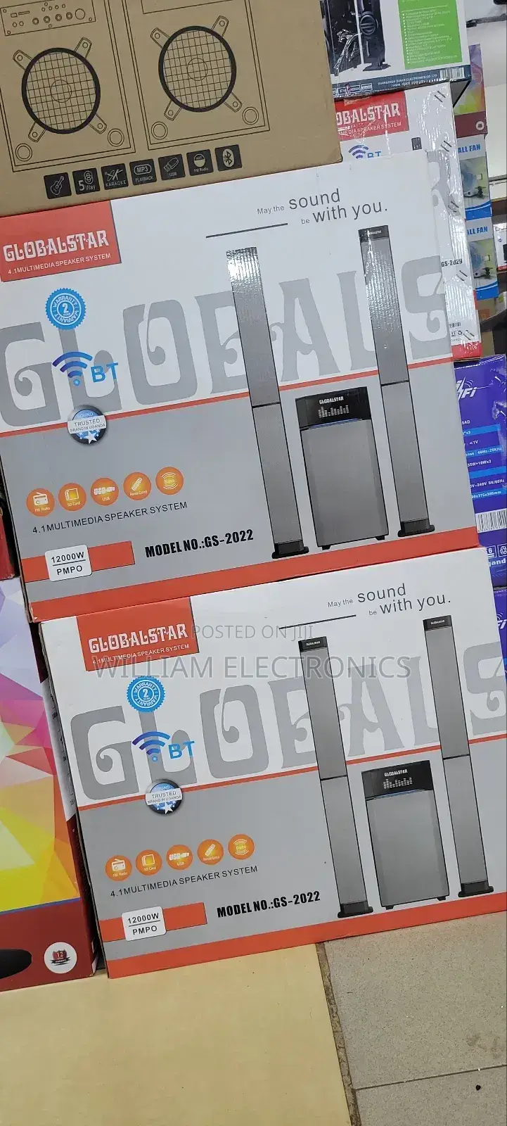 Globalstar 4.1 Multimedia Speaker System With a Good Bass