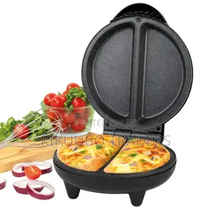 Dual Section Nonstick Omelette Frittata Maker