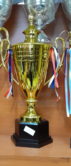 Gold and Silver Football, Netball, Basketball Tropies