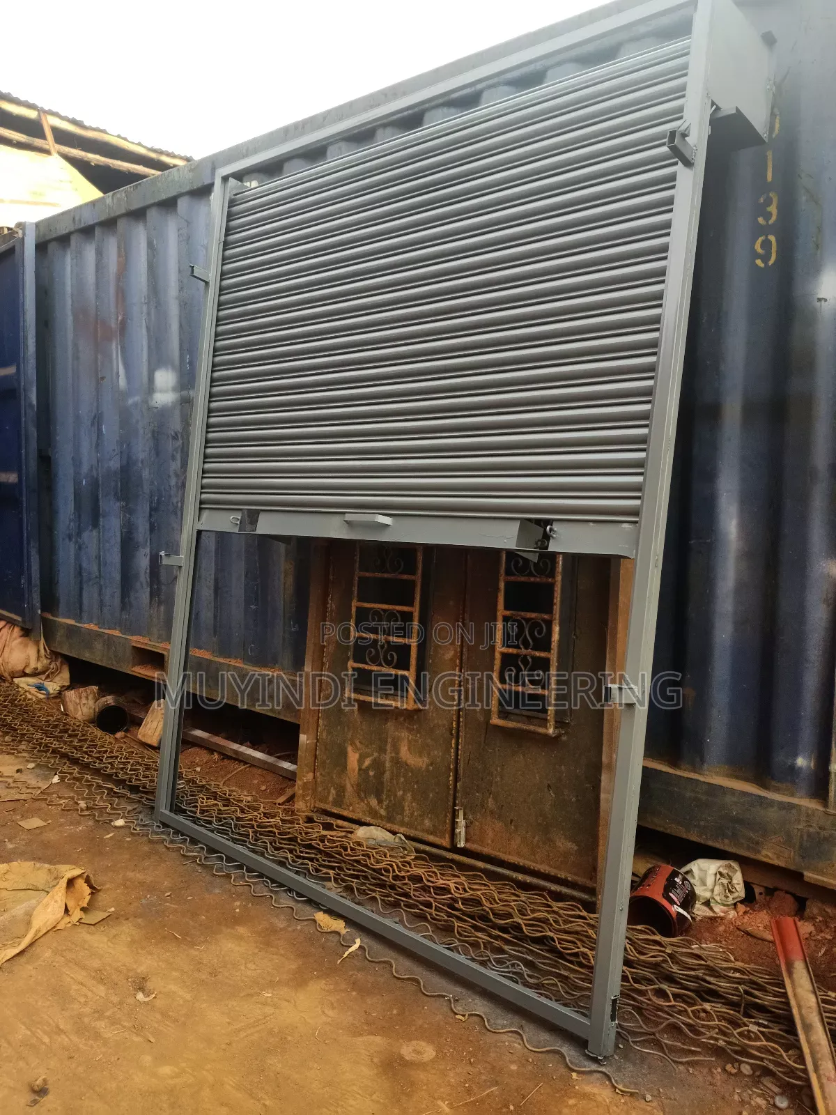 Framed Roller Shutter Door(Every Thing Is Set)9ftx9ft