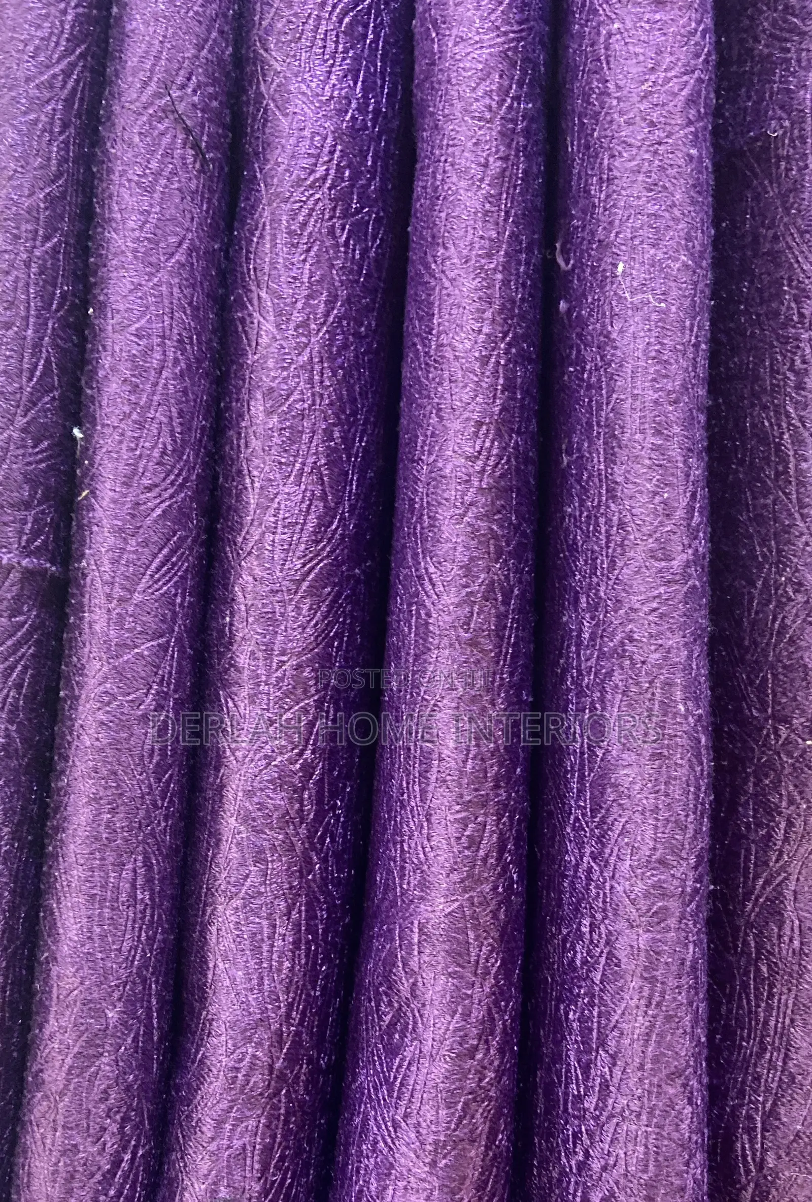 Dark Purple Curtain Per Meter