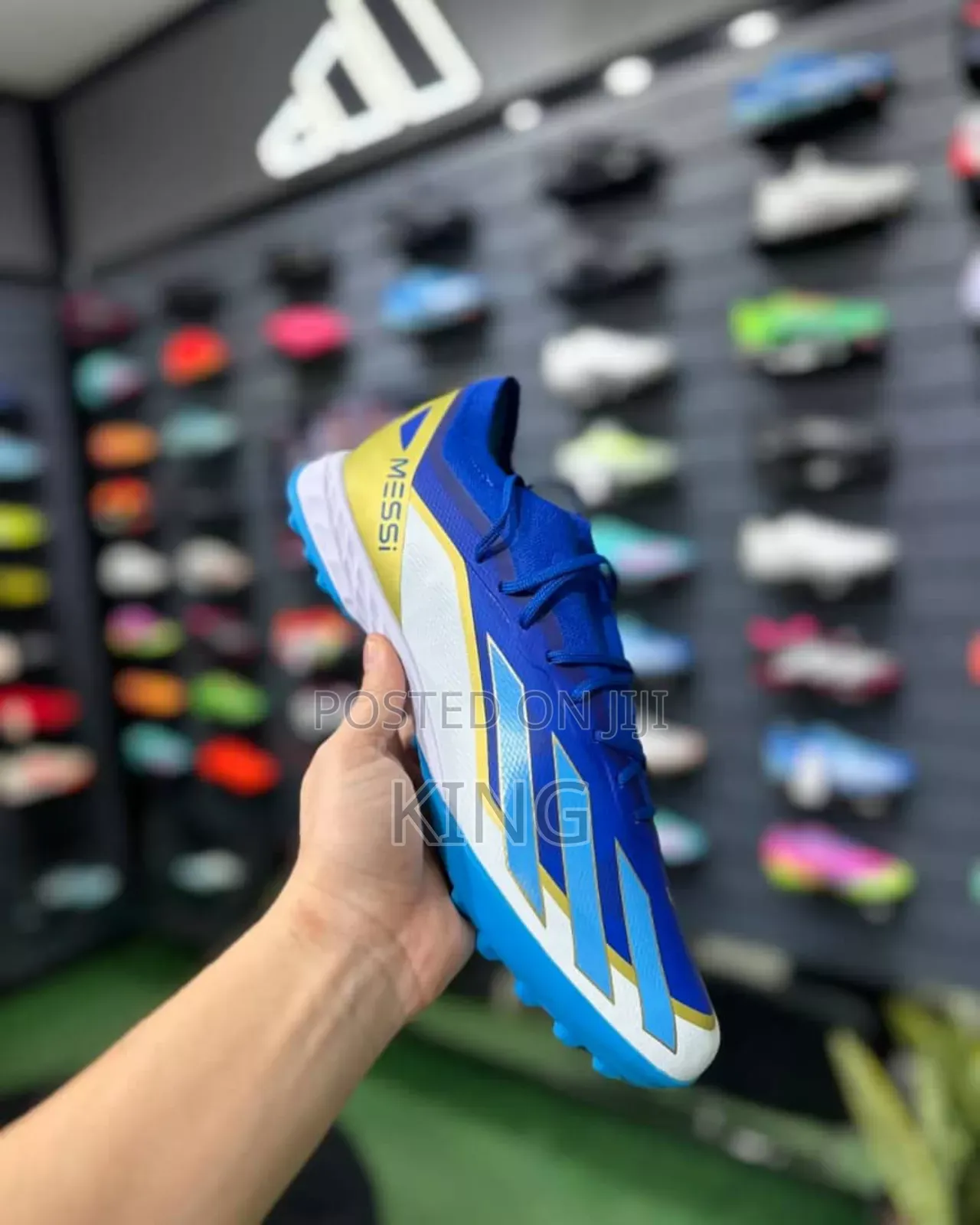 Real Soccer Cleats. Adidas Messi League Tf