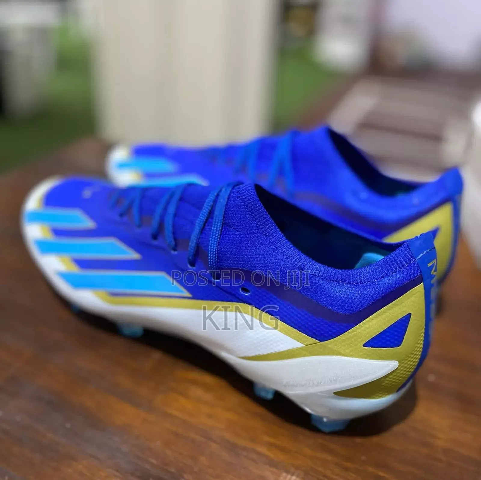 First Soccer Cleats. Adidas Messi League Tf