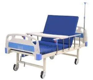 Hospital Bed Single Crank ABS With Casters