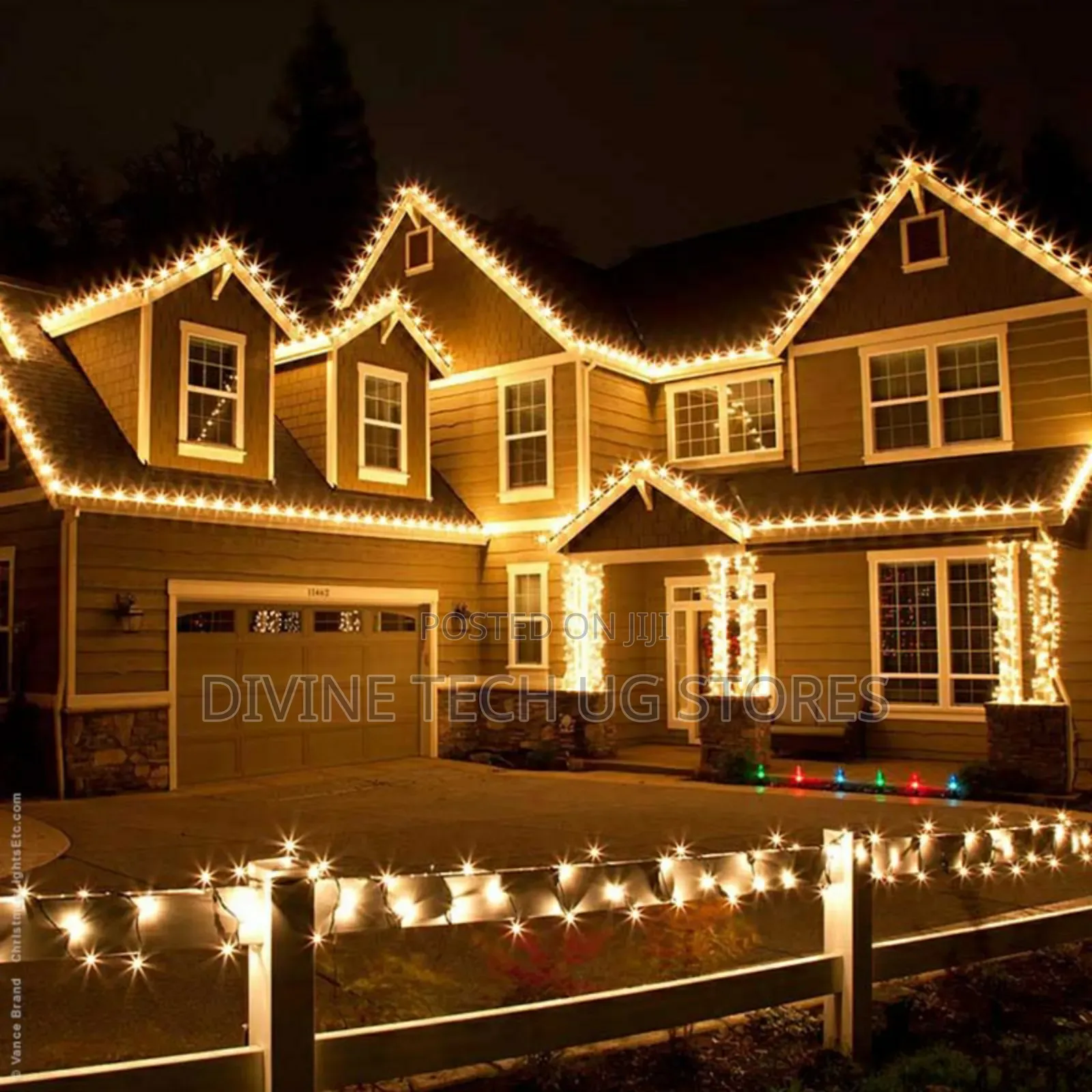 Christmas Lights , 50m Outdoor Lights For Brightening Your Holiday