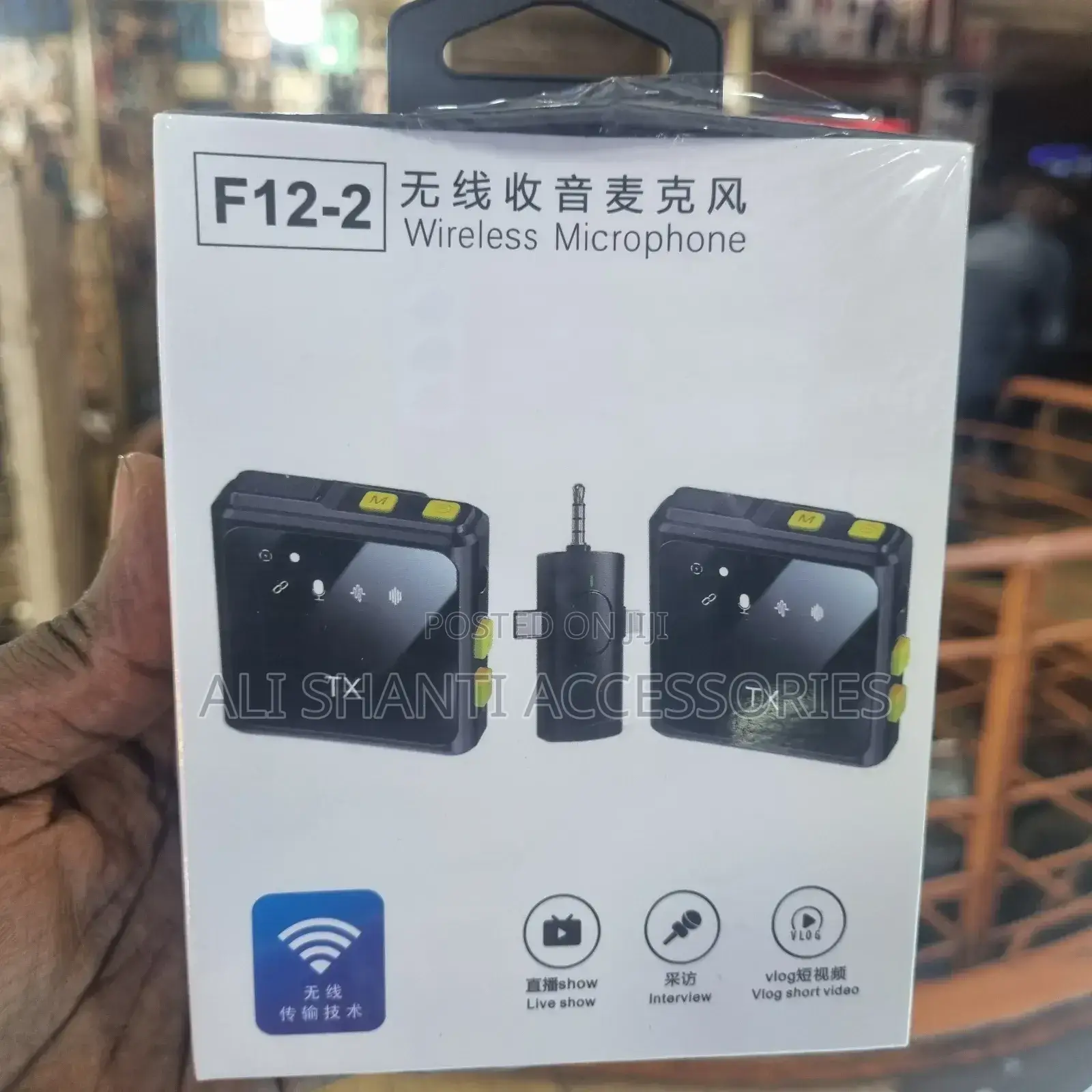 Mini Wireless Microphone/Wireless F-12-2 Microphone