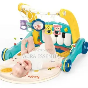 2 in 1 Huanger Piano Play Mat and Walker
