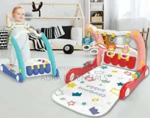 2 in 1 Huanger Piano Play Mat and Walker