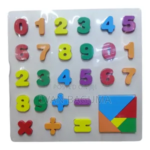 Photo - Board Wooden Numbers for Kids