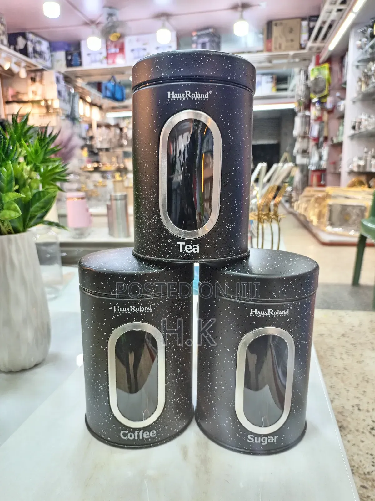 3pcs Metal Storage Containers