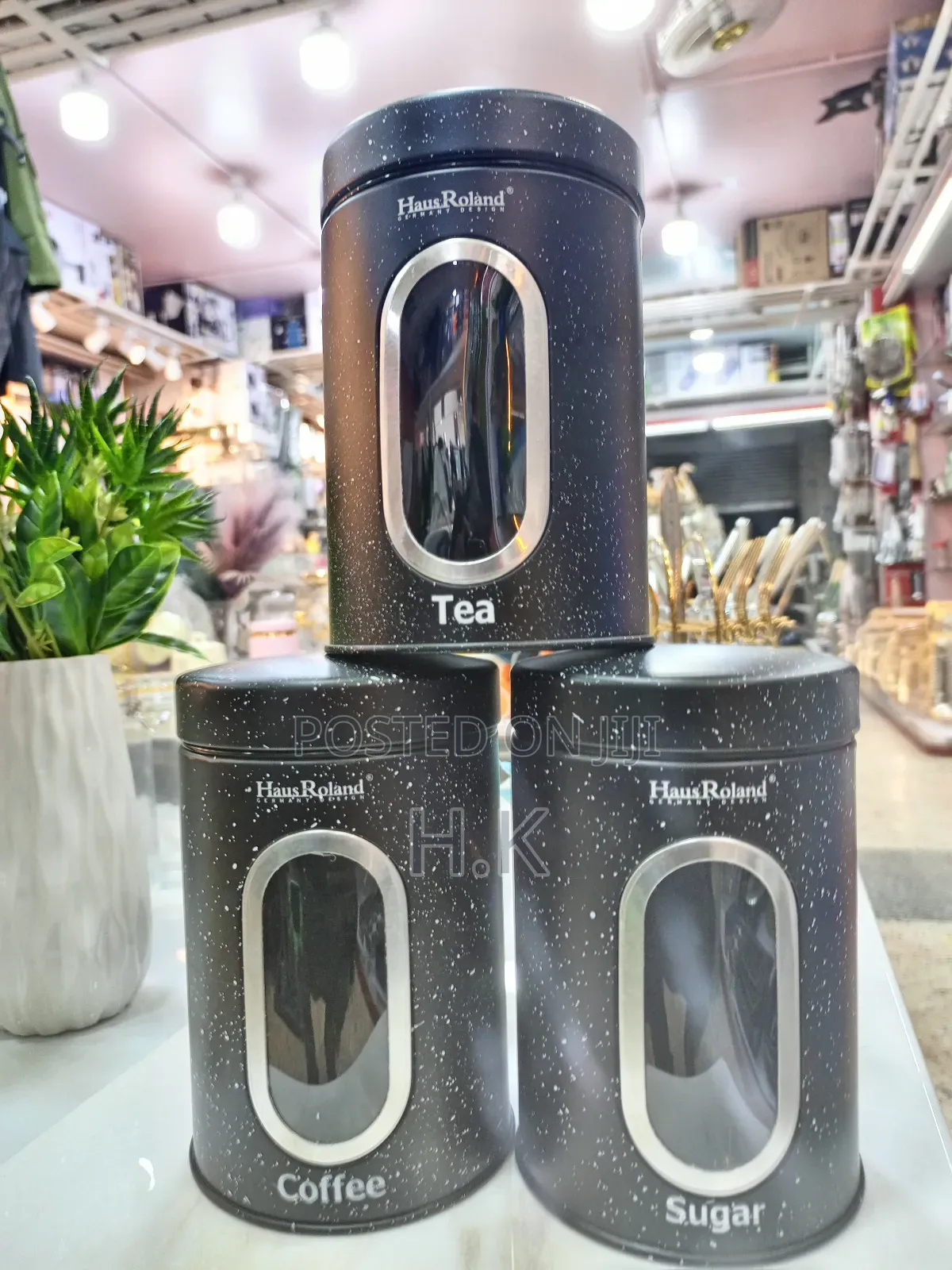 3pcs Metal Storage Containers