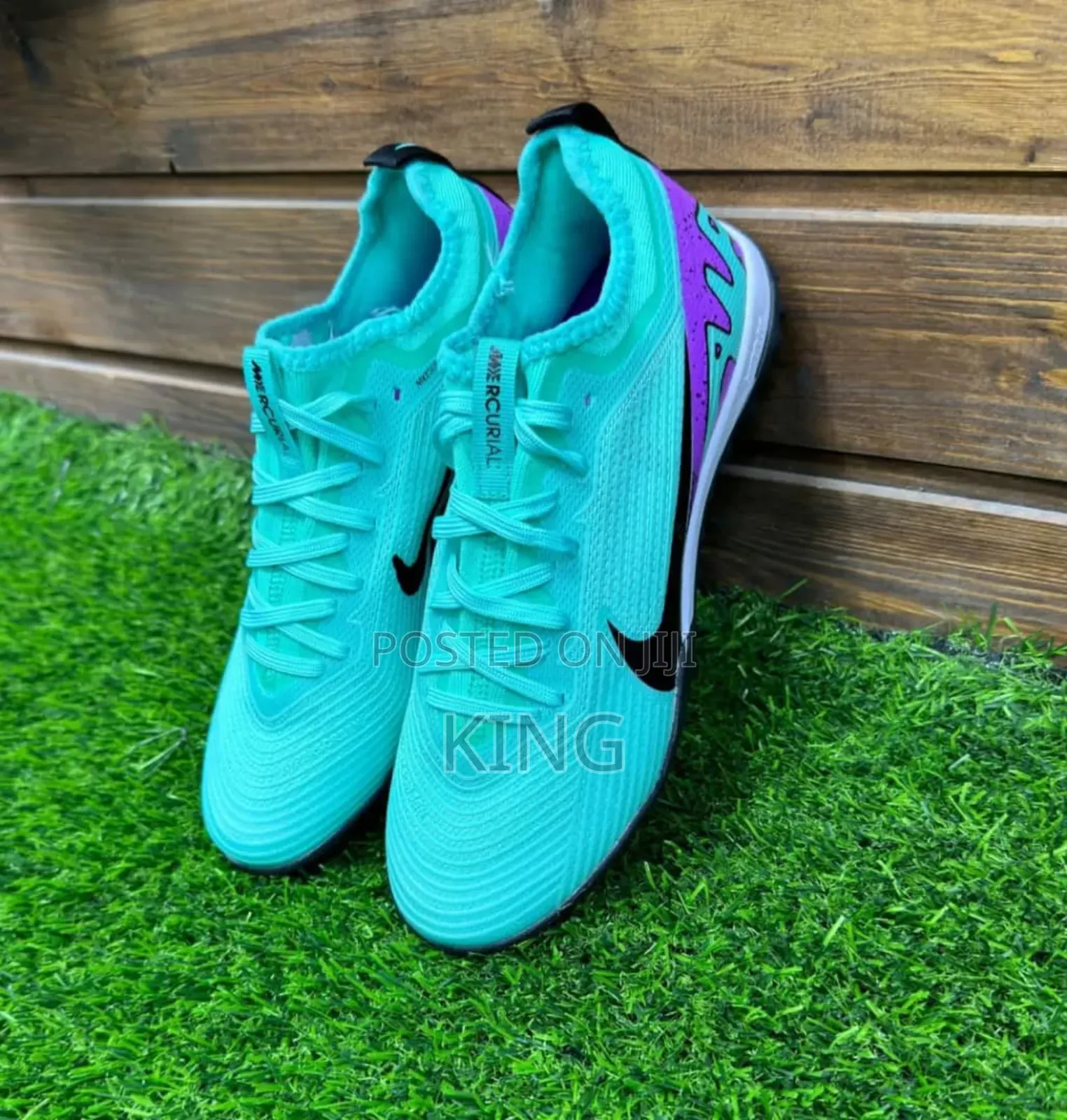 Proved Nike Mercurial IX Turf Boots "Green"