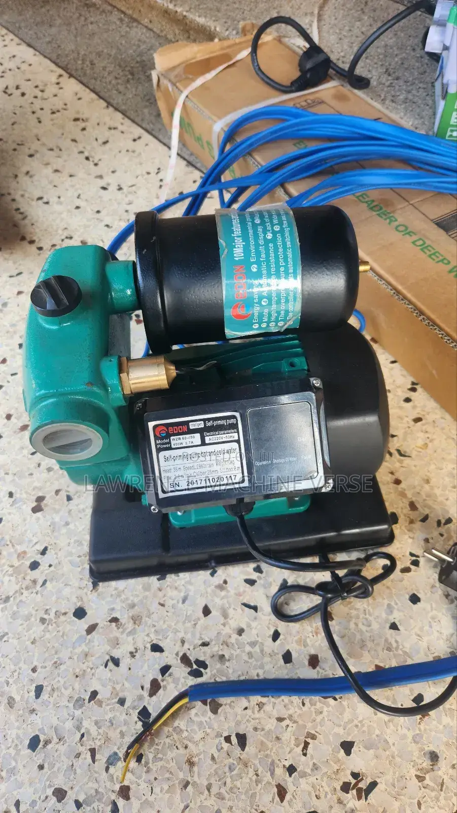 Hot and Cold Water Pump Surface