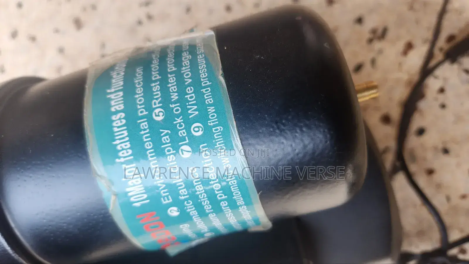 Hot and Cold Water Pump Surface
