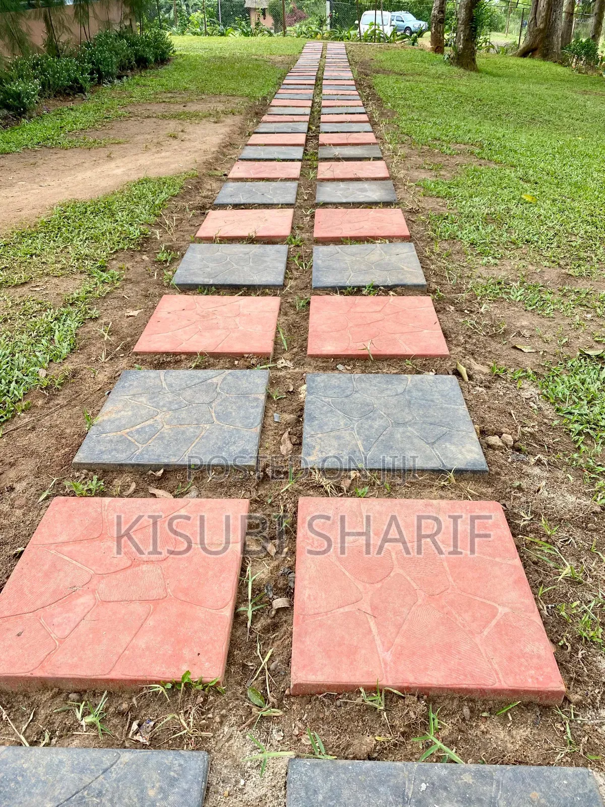 Paving Slubs in ENTEBBE