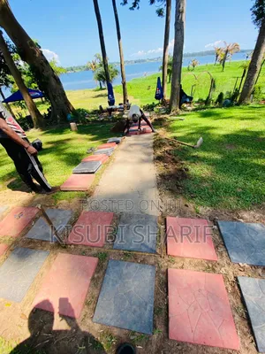 Paving Slubs in ENTEBBE