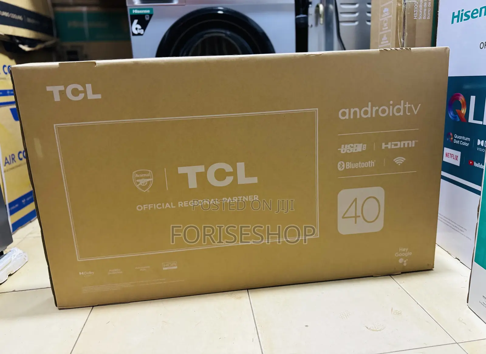 TCL 40inch Smart TVS Brand New Wholesale Price