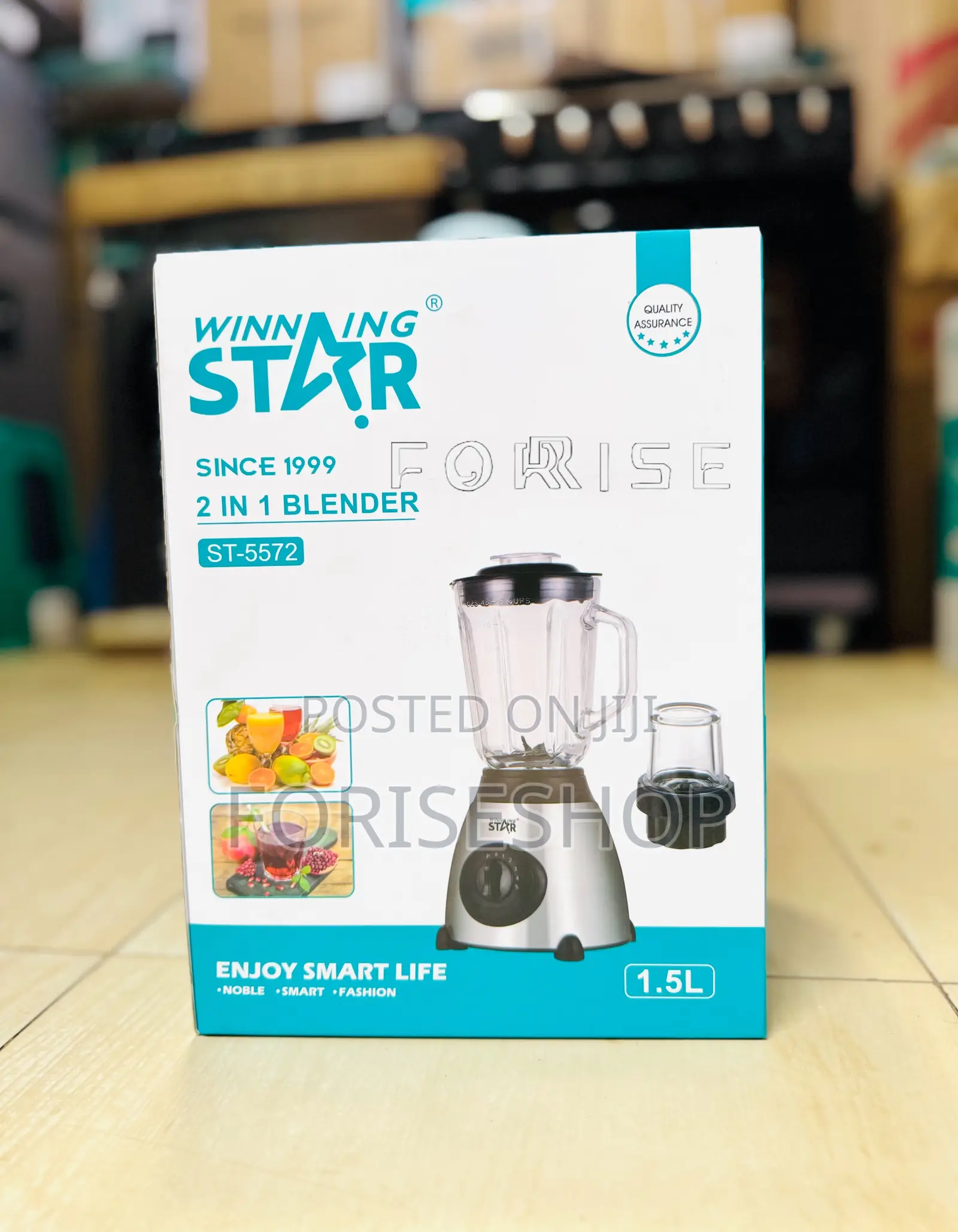 Wining Star 2 in 1 Blender 1.5L