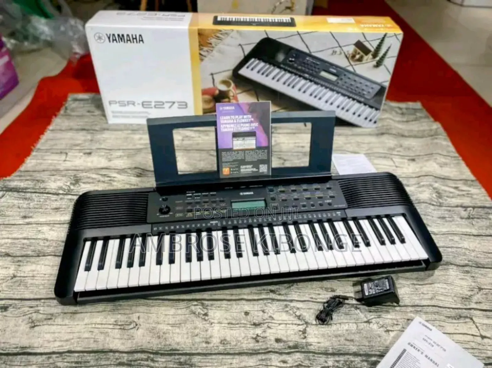Classic Sound Yamaha PSR E273 Electronic 61 Piano Keyboard