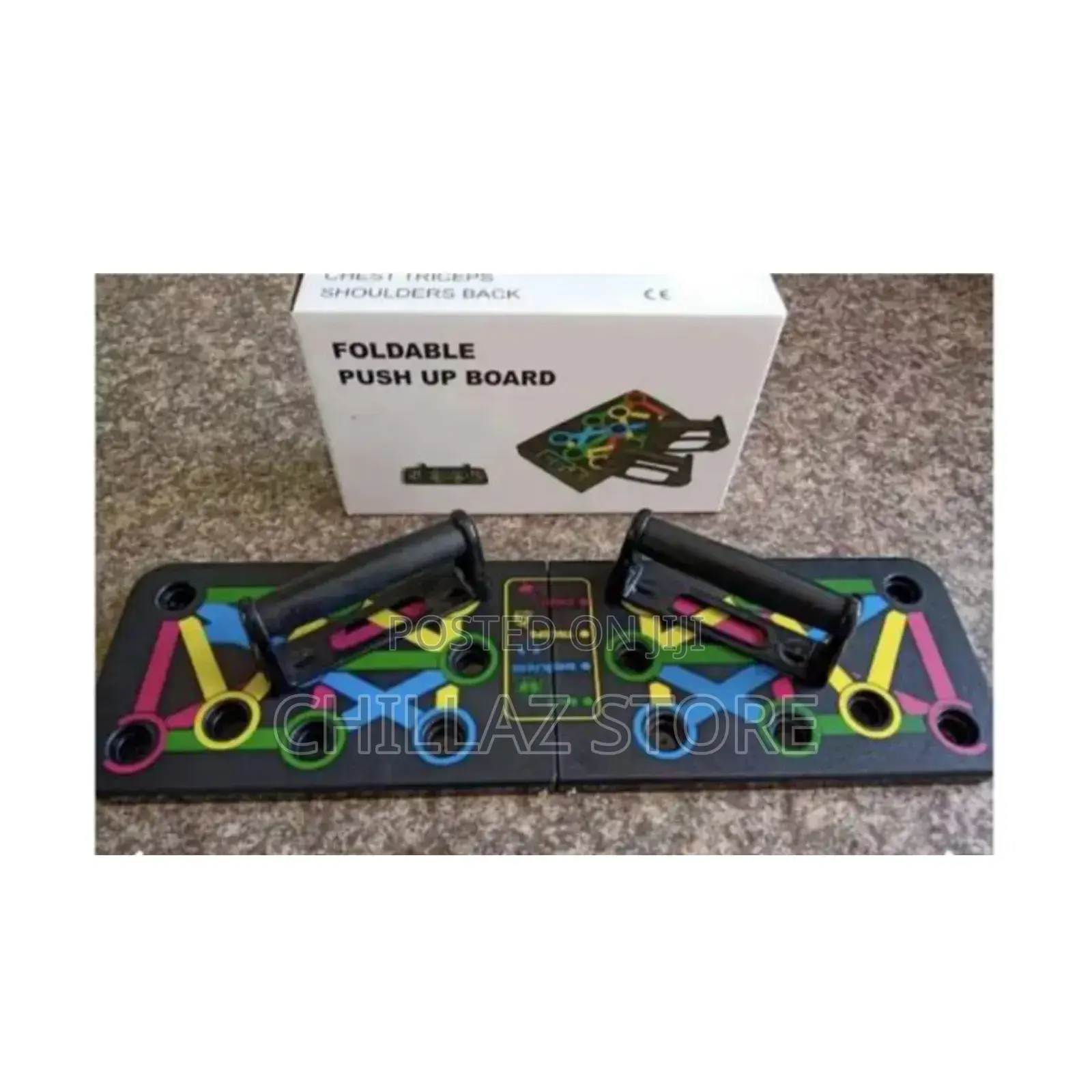 Multifuctional Foldable Push Up Board.