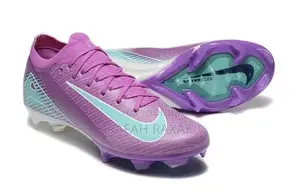 Original Purple Nike Air Zoom Vapor 16 Elite FG Soccer Boots