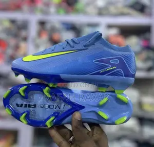 Blue Nike Air Zoom Mercurial Vapor 16 Elite FG Soccer Cleats
