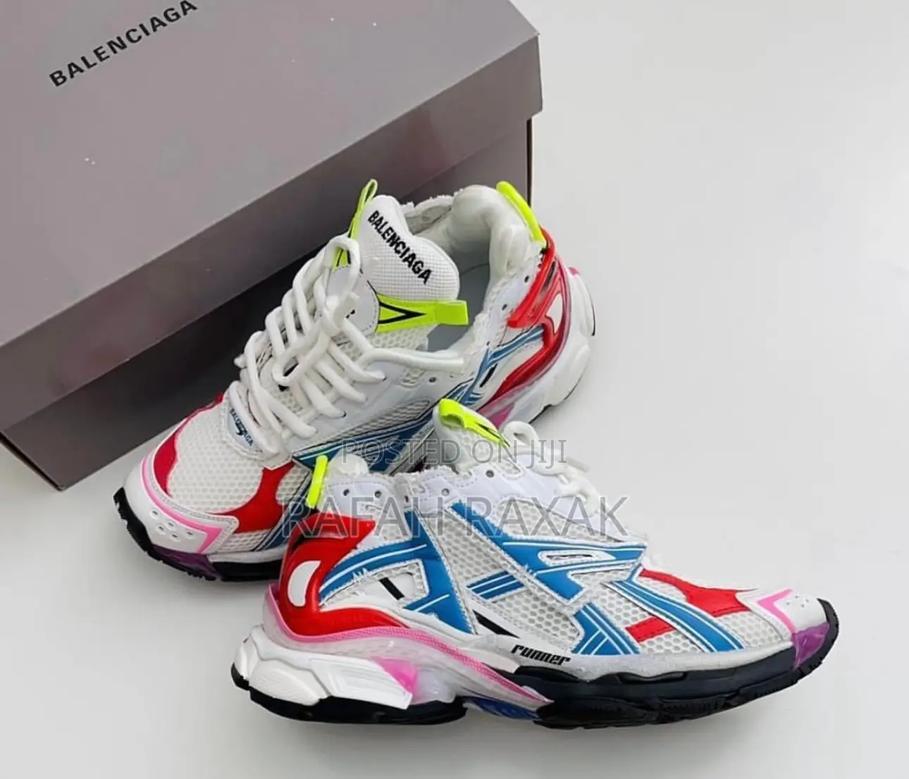 Men’S Luxury Balenciaga Runner Lace Up Chunky Sneaker