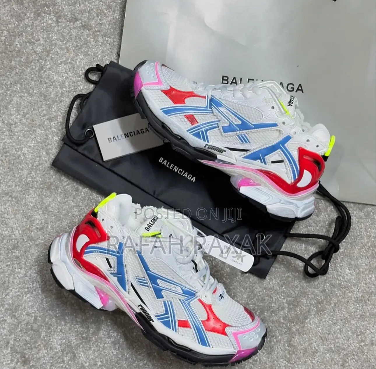 Men’S Luxury Balenciaga Runner Lace Up Chunky Sneaker