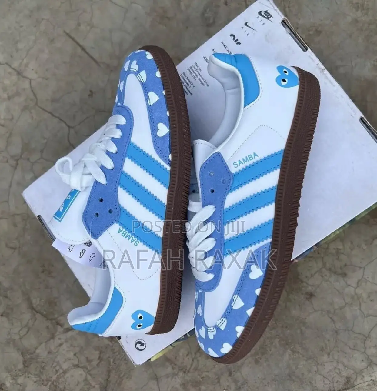 Original White/Blue Women’S Adidas Samba Sneaker