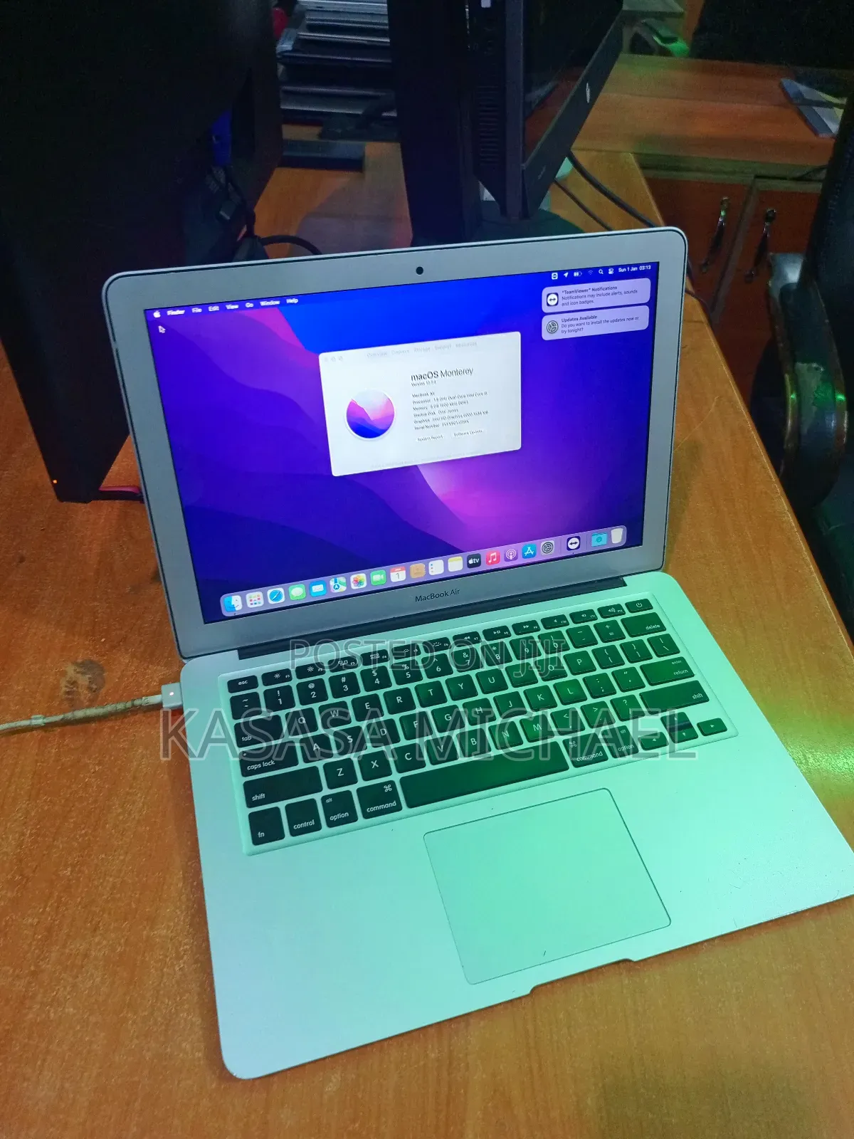 Laptop Apple MacBook Air 8GB Intel Core I5 SSD 128GB