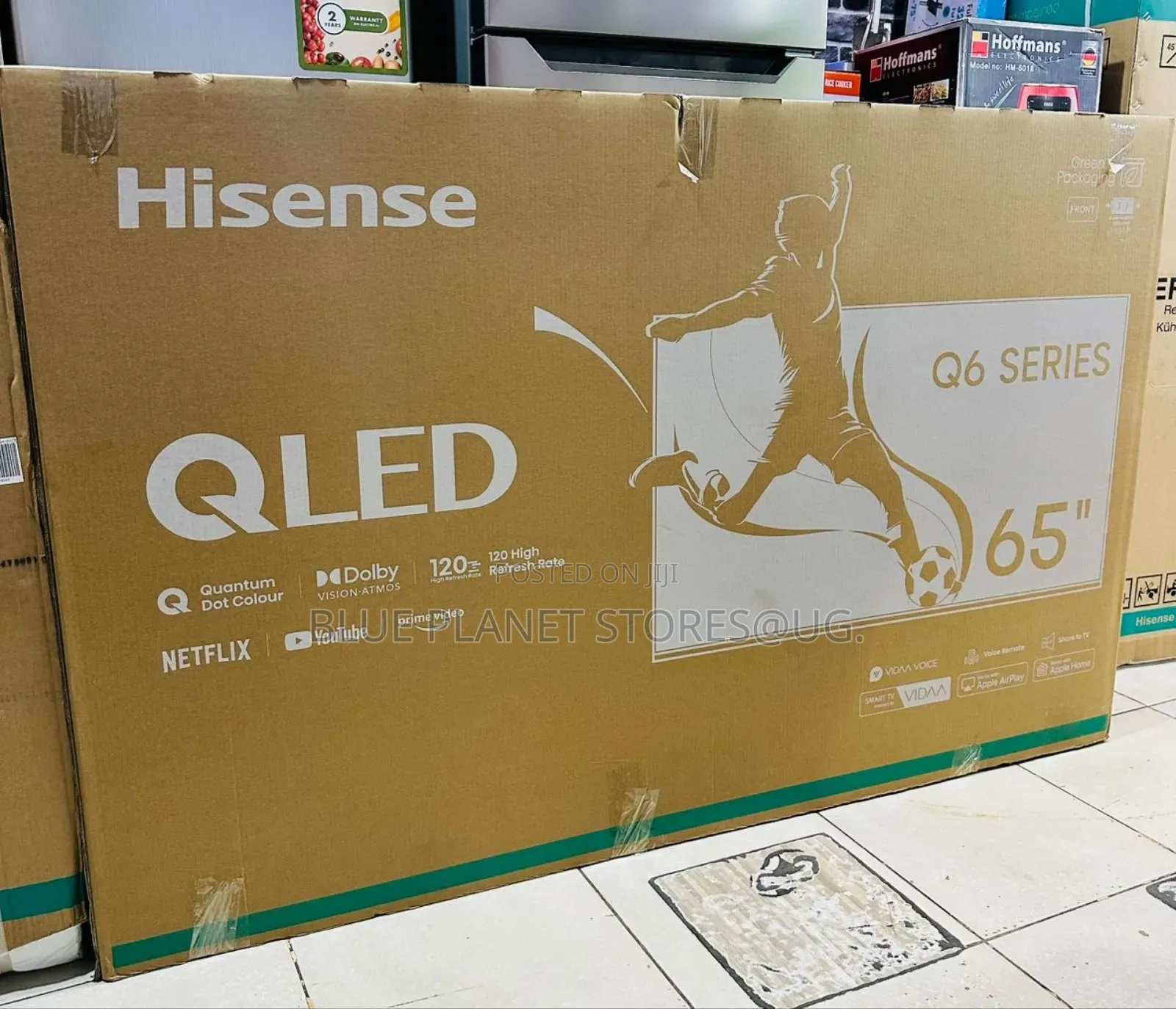 HISENSE 65inch QLED UHD Smart TVS \\ Q6 Series \\ 65Q6N