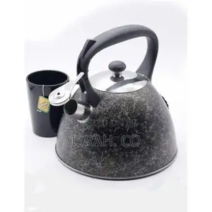 3 Litres Whistling Tea Boiling Kettle - Black