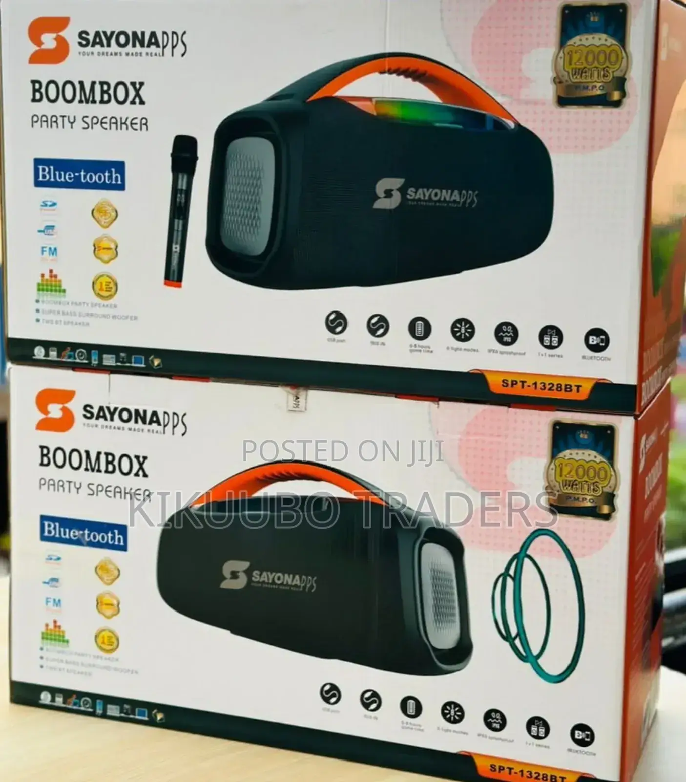 Sayona Boombox Party Speaker 12000w