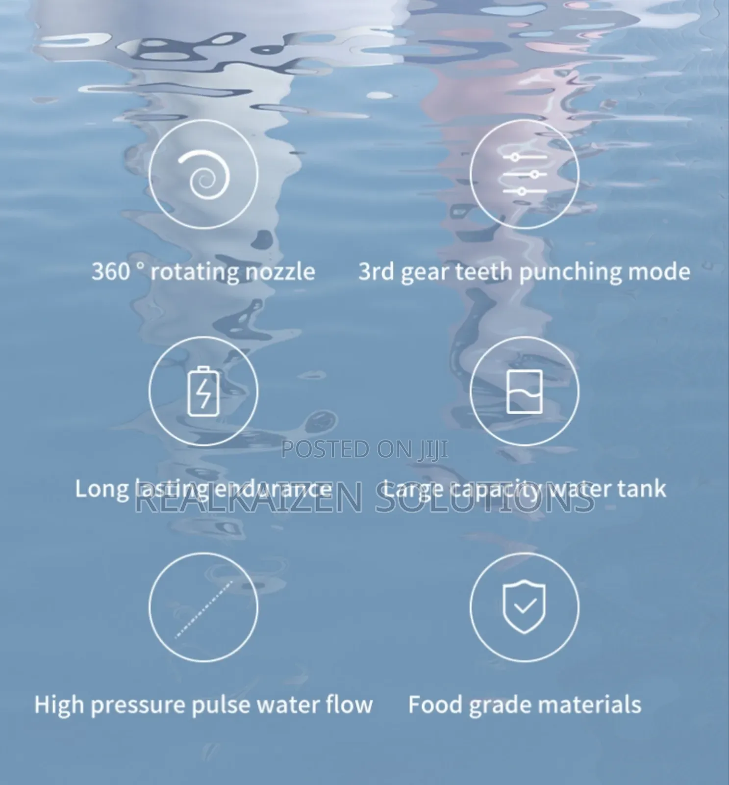 310ml Rechargeable 3 Mode Waterproof Water Dental Flosser