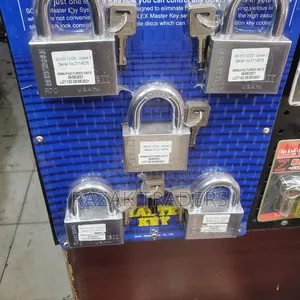 SOLEX 5pc Master Key Set Chrome Long 70mm
