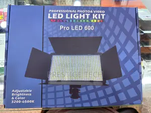 Pro Led 600 Light Kit Professional Photo Video Kit With Tripod Stand