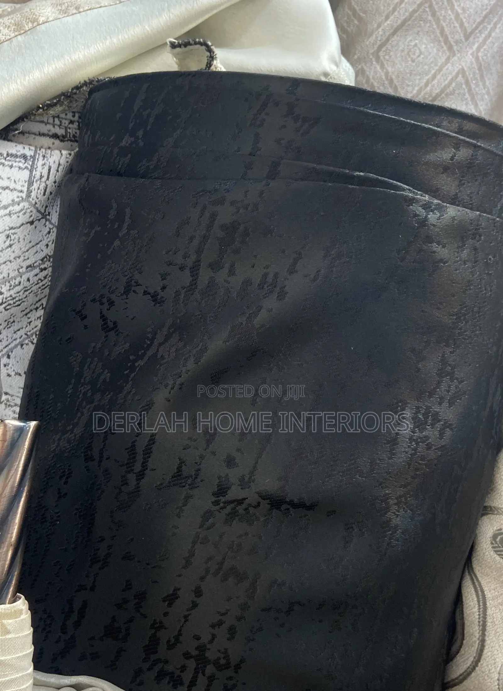 Curtain Fabric in Black