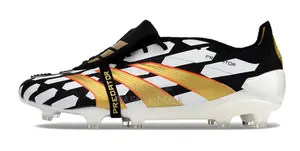 Original Adidas Predator Elite Tongue FG Zebra Football Boot