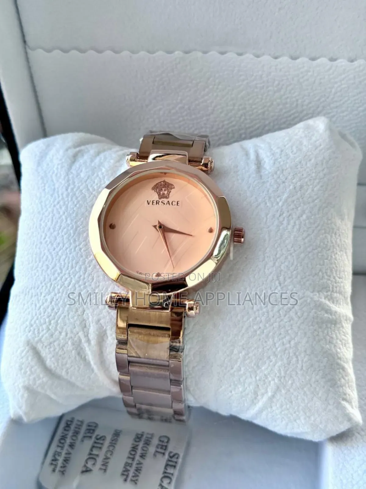 Versace Ladies' Watch White Gold