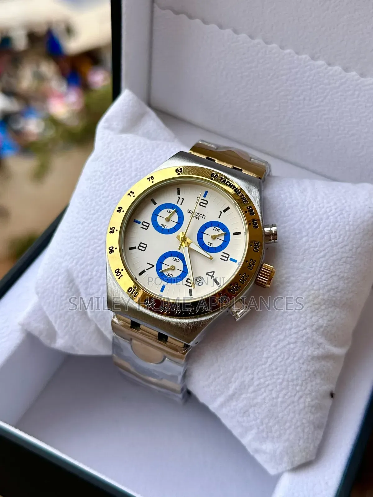 Swatch Swiss Classy Unisex Watch Silver Gold