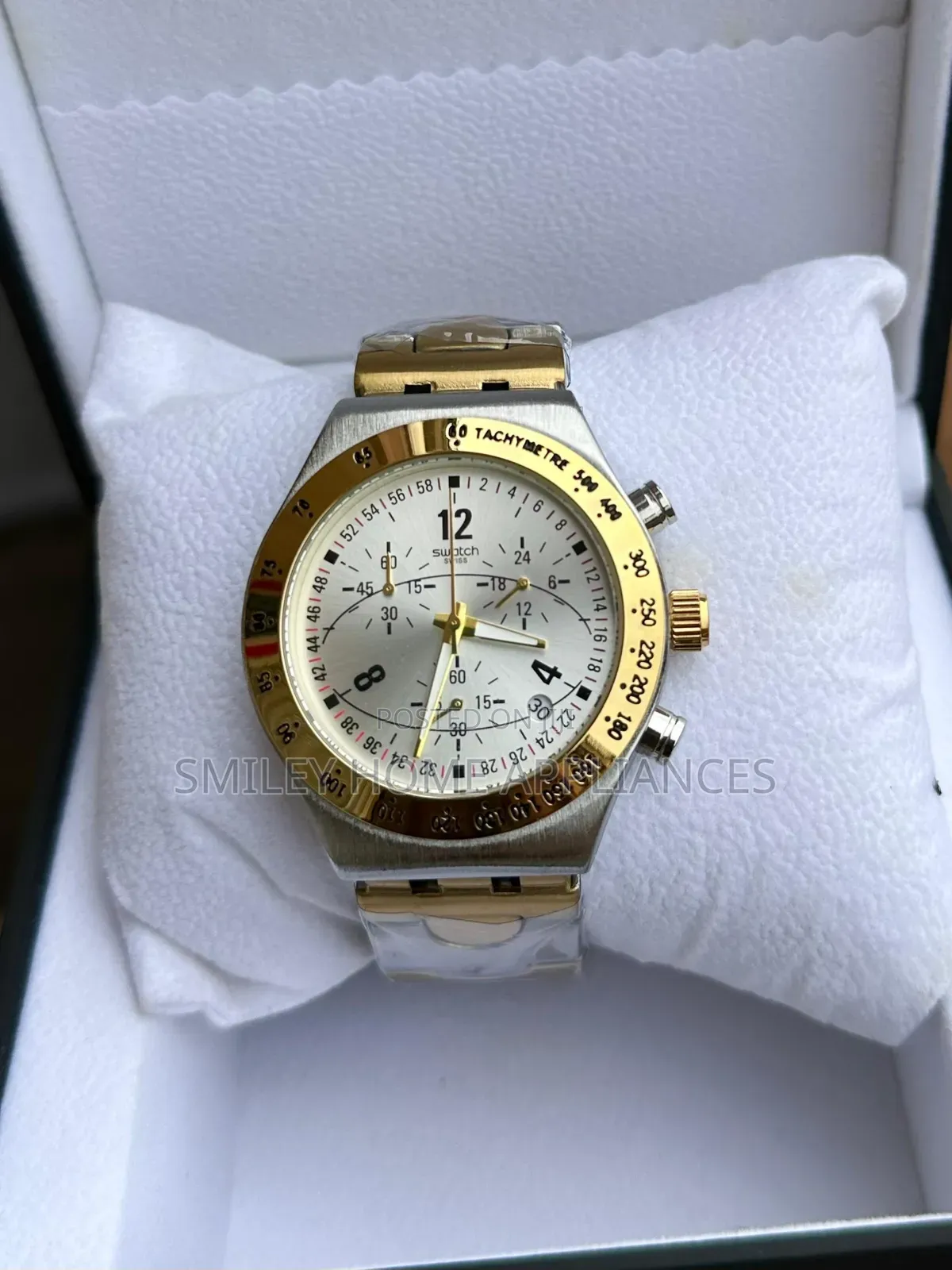 Swatch Swiss Classic Watch White Gold
